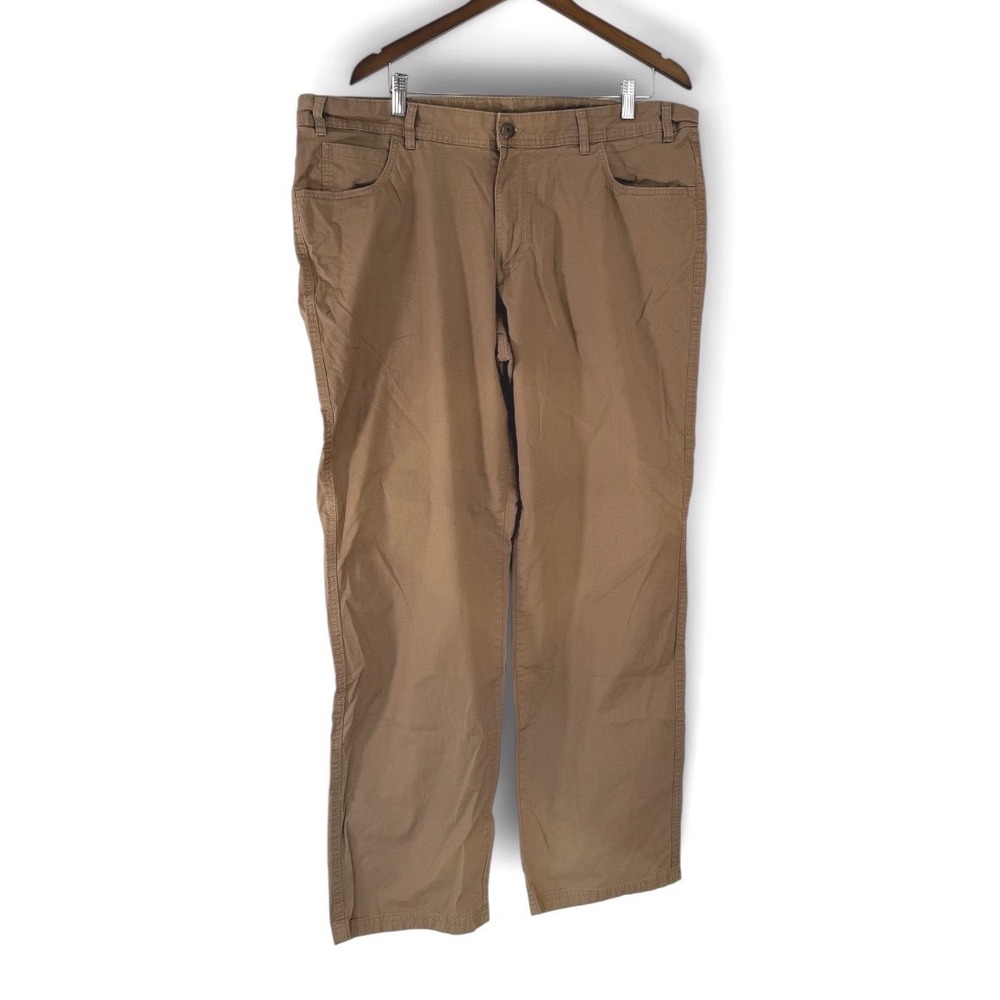 Columbia Mens Regular Fit Outdoor Hiking Pants Brown 40x32 AM0449